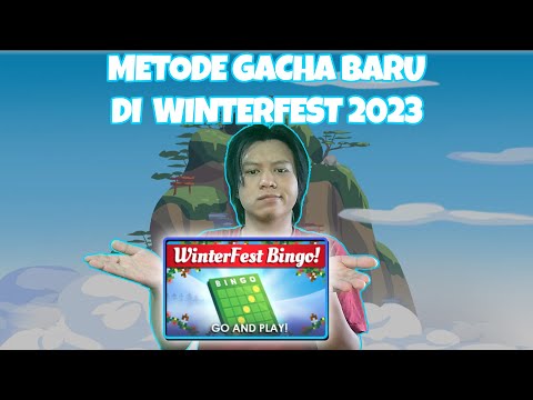 GACHA BARU!!! Winterfest Bingo Growtopia 2023 | Game Nyantuy