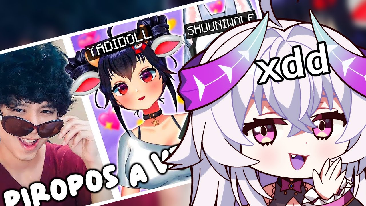 🥵Le digo un PIROPO a una VTUBER cada vez que me ría 3 🤣 | AYAKA REACCIONA