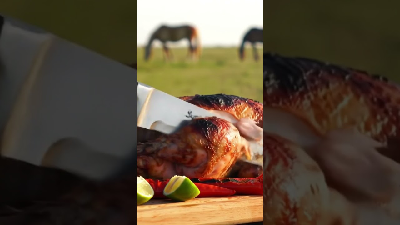 Argentinian Chimichurri Roast Chicken 🇦🇷🔥 | Pampas Grill Vibes | Authentic Asado Experience