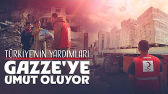 The Turkish Red Crescent distributes food to 21,000 people in Gaza every day