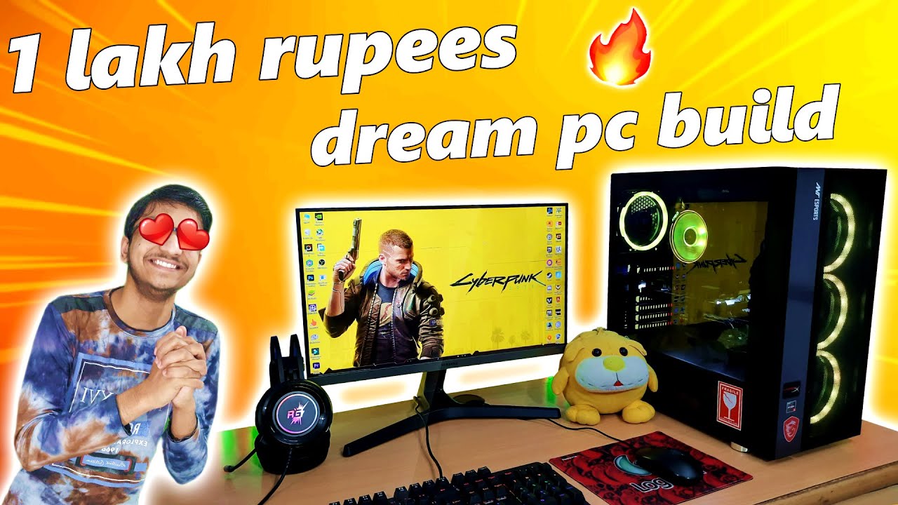 Ultimate 1 Lakh Dream Gaming/Editing/Streaming Pc Build | Ryzen 7 3700x | RTX 2060 | 2021 (Hindi) 😍🔥