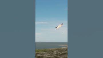 Polish F-16 Fighter Jet Attacking Russian Ship Shot Down by Anti-Aircraft! | DCS