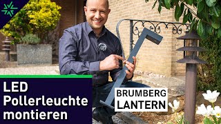 Außen- Und Gartenbeleuchtung Led Pollerleuchte Brumberg Lantern Auf Betonsockel Montieren Diy