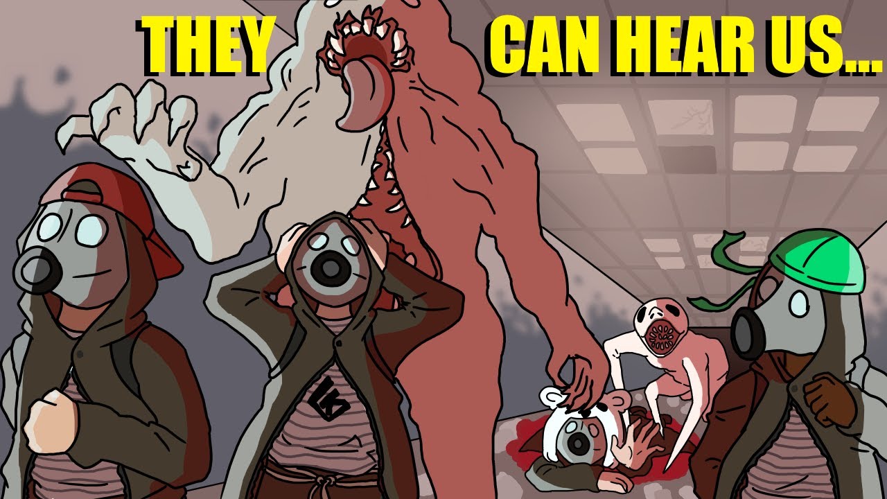 The Monsters could HEAR US IN GAME...