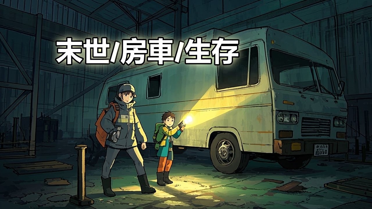 【末世/房車/生存】倉庫頂棚的鐵皮在大雨的敲打下叮咚作響，像一首催眠曲，又像生活的倒計時，一分一秒地敲打著我幾近麻木的神經。我縮在沙發裏，核對著這個月的銷售單據和庫存清單。10月8日