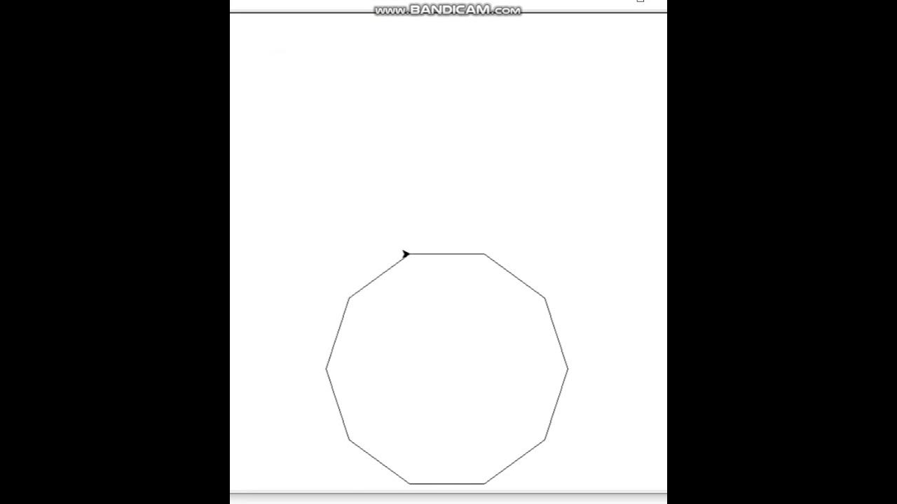 Python Turtle - Draw a decagon - YouTube