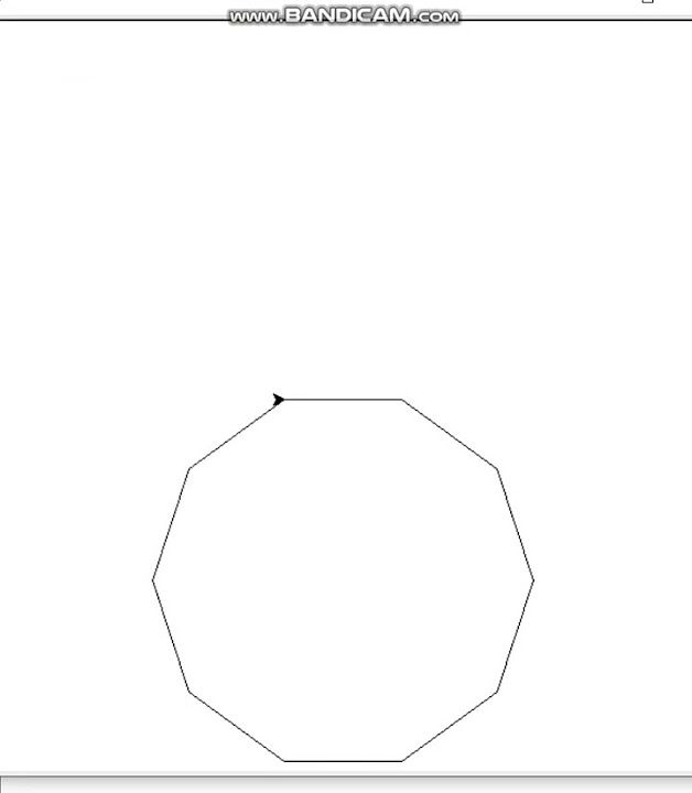 Python Turtle - Draw a decagon - YouTube