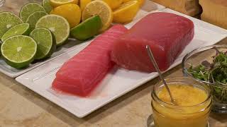 Chef David Banks French Inspired Ahi Tuna Tartare