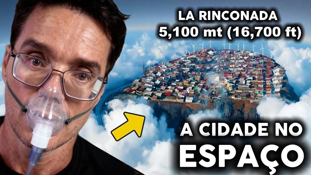 PERTO DO 3I/ATLAS! A CIDADE MAIS PERTO DO ESPAÇO É BIZARRA (50% Menos Oxigênio) - Peter Reage