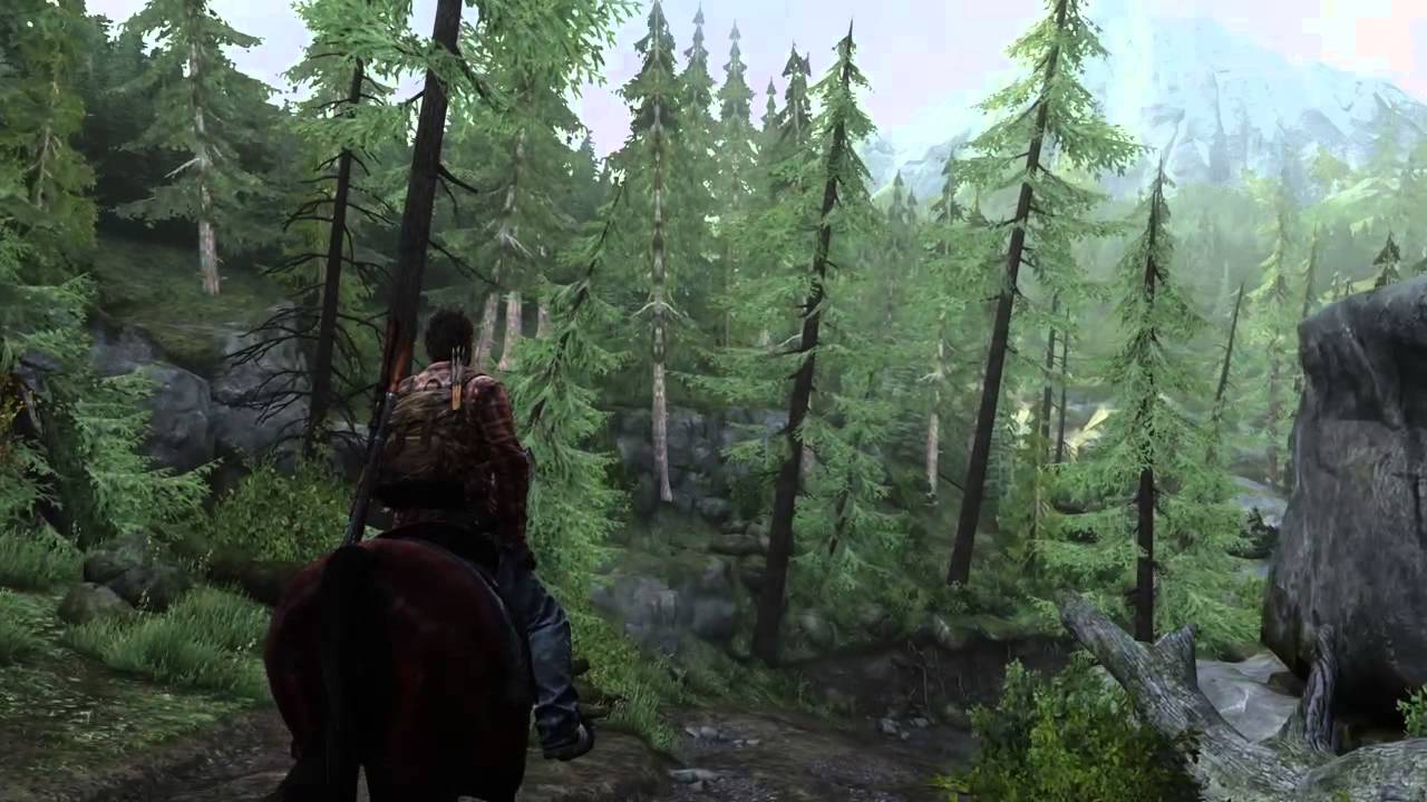 The Last of Us™ Remastered forest scenery gameplay. - YouTube