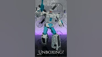Decepticon Vortex | Magic Square MS-B54 Tornado Unboxing #transformer #actionfigures #toys #bruticus