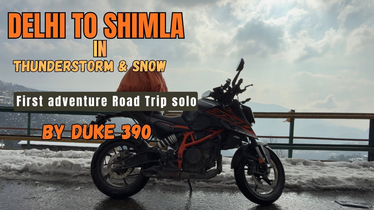 Delhi to Shimla Ep 01 | Delhi se Shimla tk ka bike ride on Duke 390