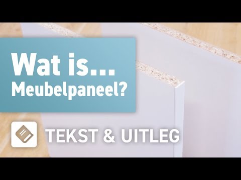 Wat is Meubelpaneel? | OPMAATZAGEN.nl