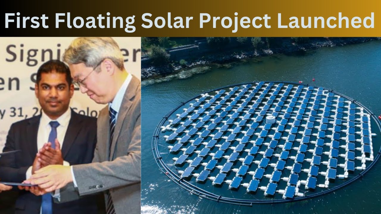 Sri Lanka’s first floating solar project launched | Kanchana Wijesekera ...