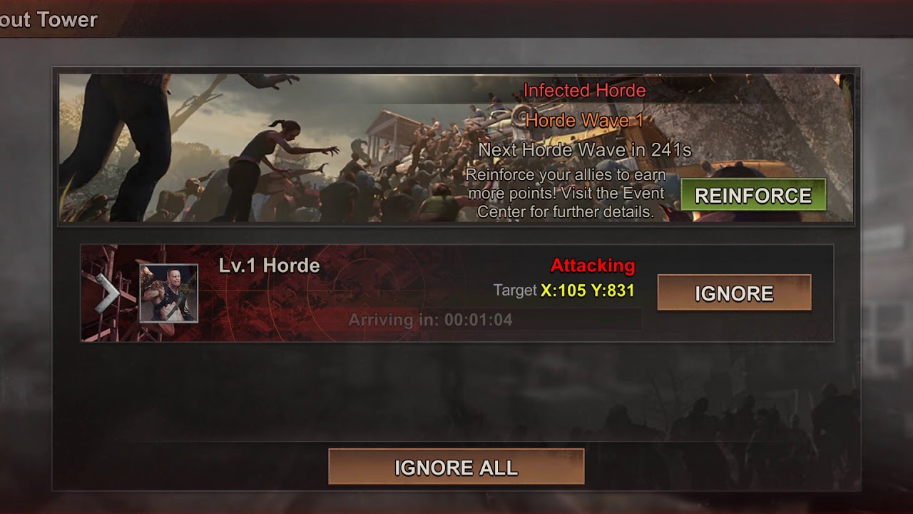 State of Survival Infected Horde Event