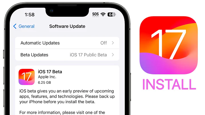 iOS 17 Public Beta Released - How to Install! - 天天要闻