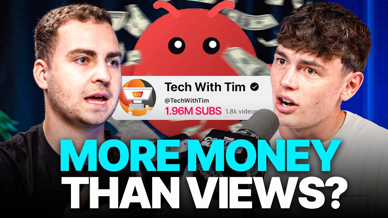 How Tech with Tim built a $5 million YouTube Channel - YouTube