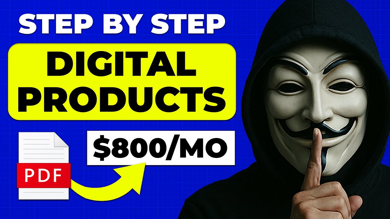 💸 How I Made $800 Selling Digital Products Online in 2025