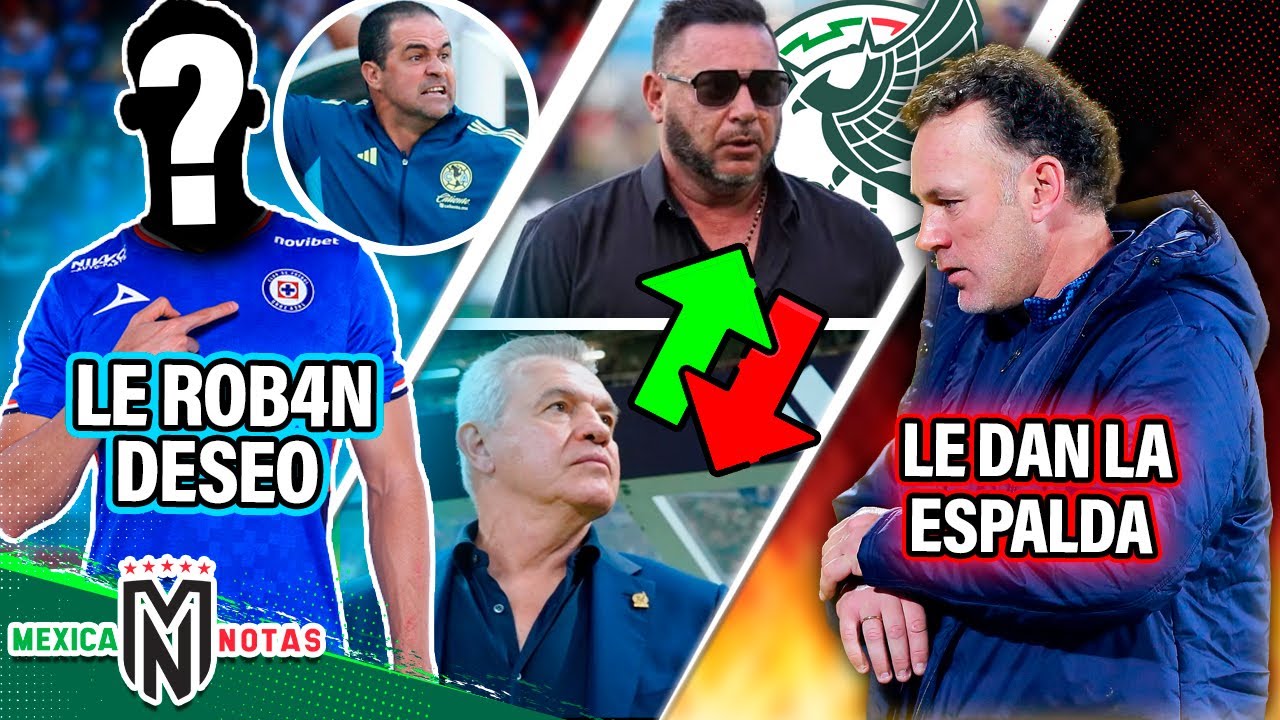 Cruz Azul roba deseo de Jardine | ¿Mohamed por Vasco a la selección?! | Chivas da espalda a Milito