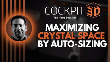 COCKPIT3D (2D to 3D) Tutorial: Maximizing Crystal Space by Auto-Sizing and Fitting Images