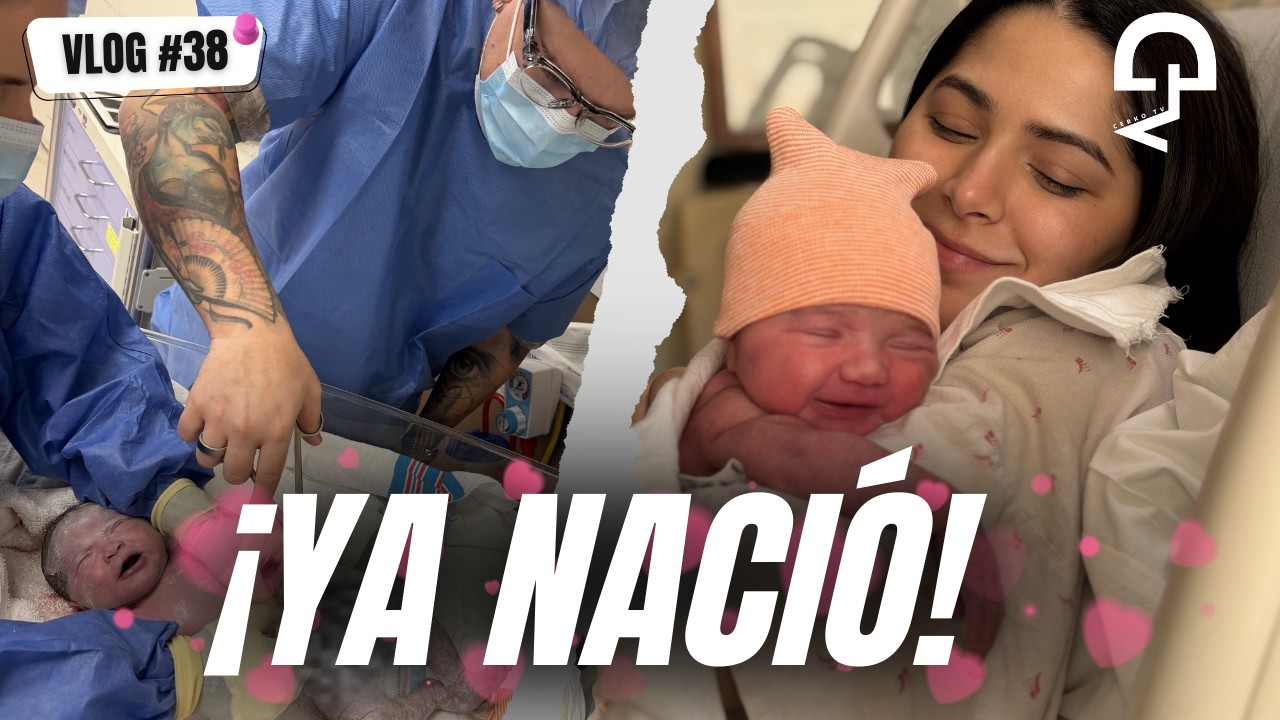 ¡YA NACIÓ VALENTINA! 👶🏻💖 Toda la experiencia y el primer encuentro con sus hermanos y abuelos.