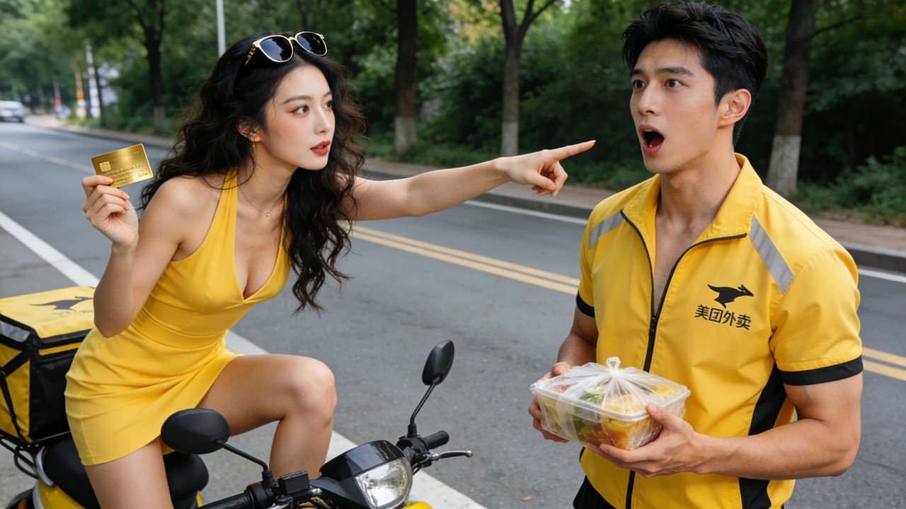 Livreur maladroit entre dans la mauvaise chambre — héritière tombe amoureuse et offre 100 milliards!