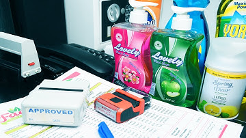 Office ASMR: Work With Me | Items Data Entry-Photo Shooting-Keyboard Typing-Rubber Stamps-Calculator