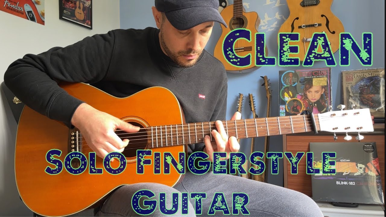 Clean - Pale Waves - Acoustic Fingerstyle Guitar Arrangement