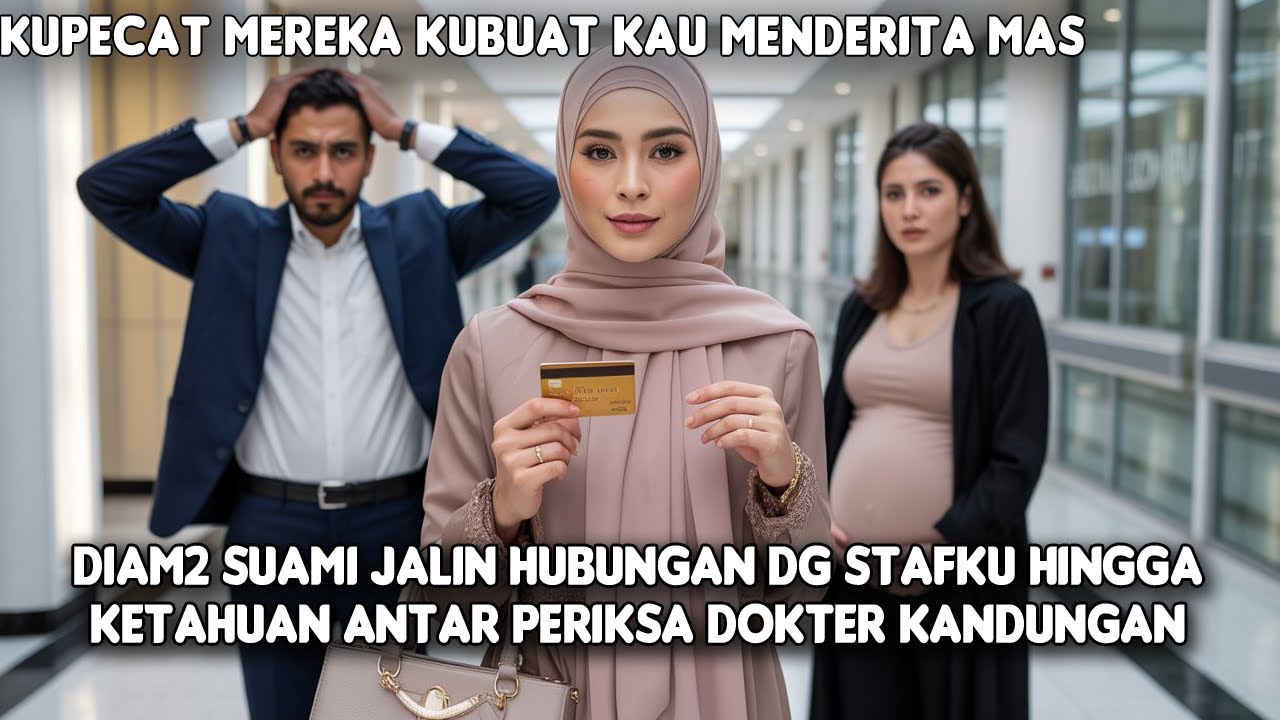 KUBLOKIR ATM SUAMI YANG DIAM DIAM JALIN HUBUNGAN DENGAN STAFKU DAN SUDAH HAMIL @ceritabunda88