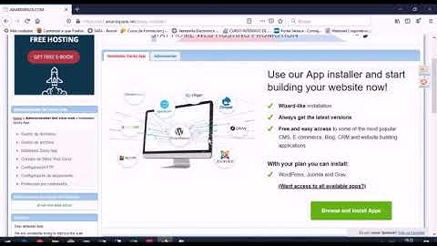 Instalación CMS en Hosting Awardspace