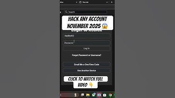 How To Hack Any Roblox Account 2025 Working 💀 #roblox #shorts