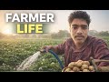 Supplying Water in Potato Farm | Village Farmer Daily Routine 🚜