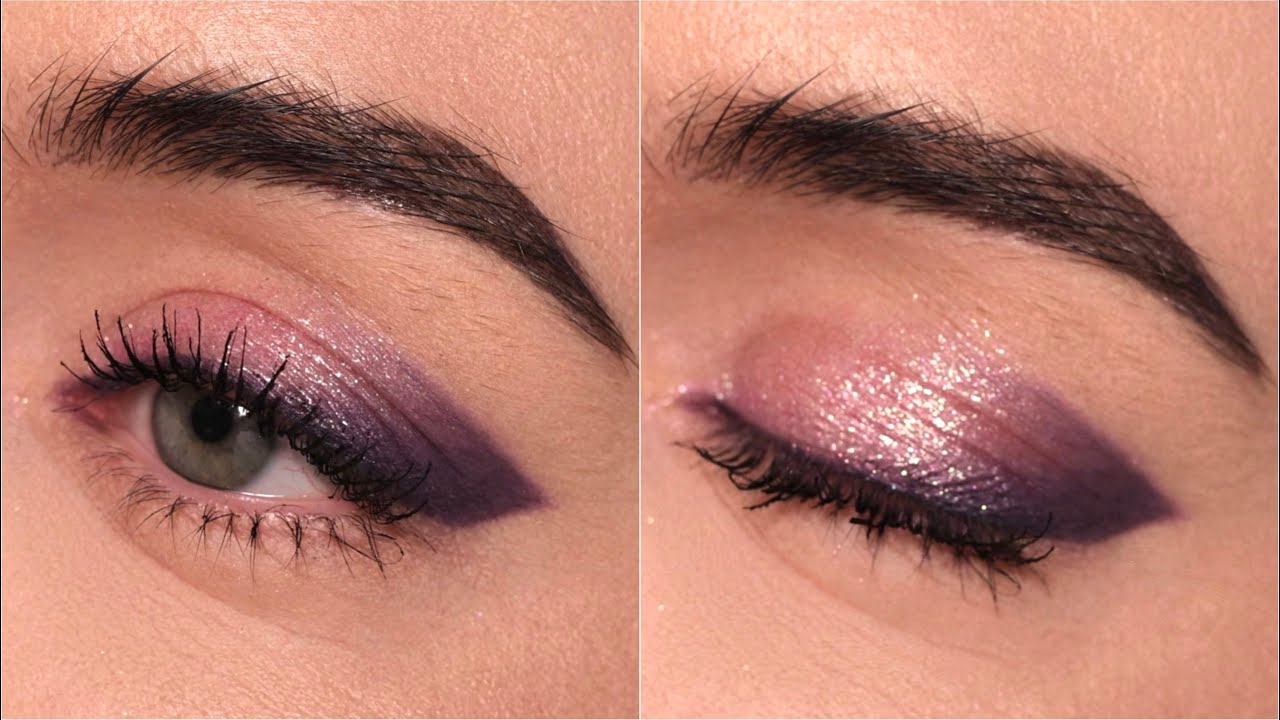 «Пурпурный уголок» — простой и красивый макияж за 5 минут!