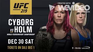 UFC 219 - Main Card Predictions