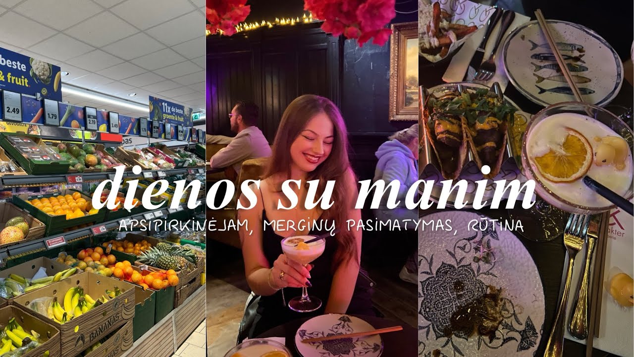 Dienos su manim, HALLOWEEN kostiumas, bananų DUONA, draugių vakaras