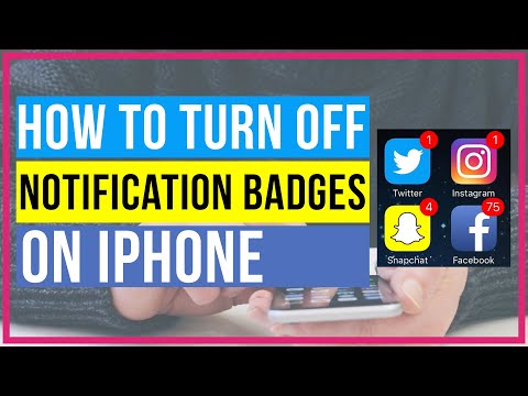 How To Turn Off Notification Badges on iPhone