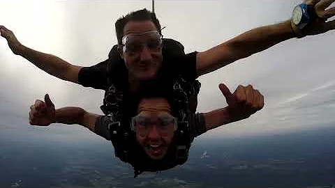 Jesus Galvan's Tandem skydive in Northeast PA!