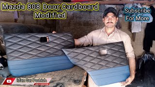 Mazda 808 door cardboard Modified