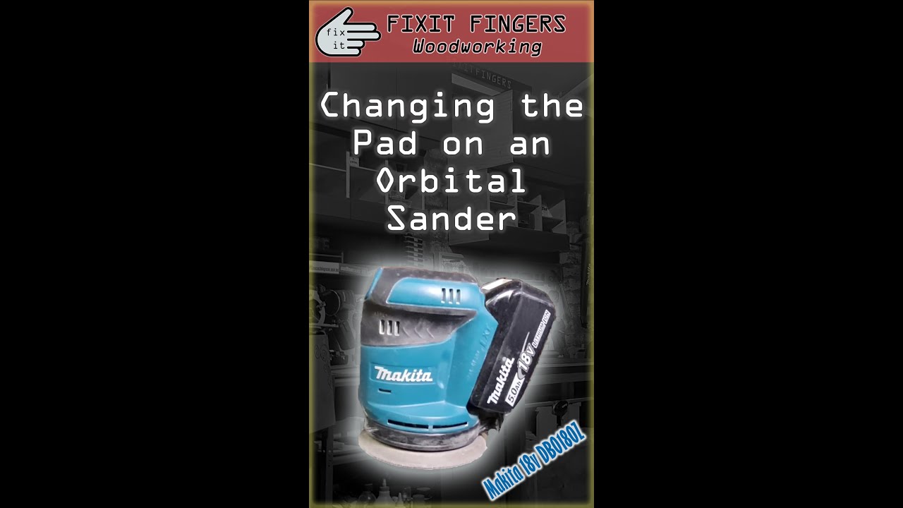 Random Orbital Sander (Makita DBO180Z 