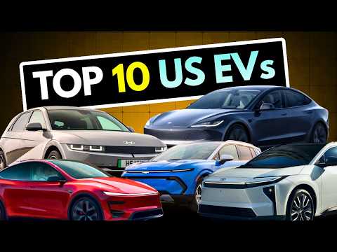 America's Top 10 Best-Selling EVs Revealed — With Some Massive Shocks