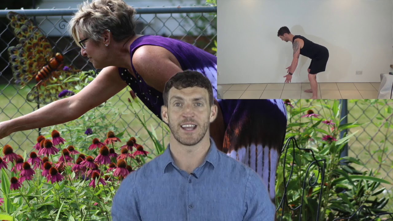 Gardening and Cleaning with Back Pain