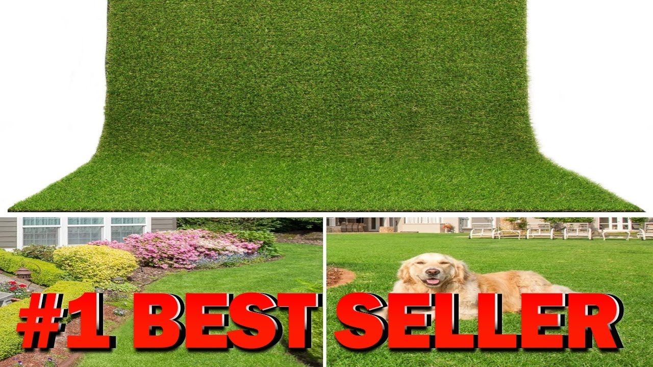 Искусственная трава AYOHA 8 футов x 70 футов, синтетический реалистичный искусственный газон - B0...