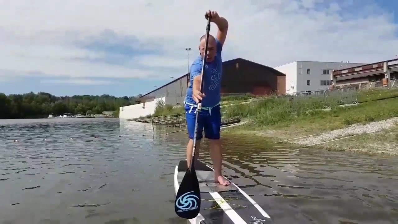 Stand up Paddeln Grundlagen Paddelschlag YouTube