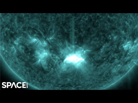 Earth-facing sunspot blasts powerful X-flare! See spacecraft&rsquo;s view