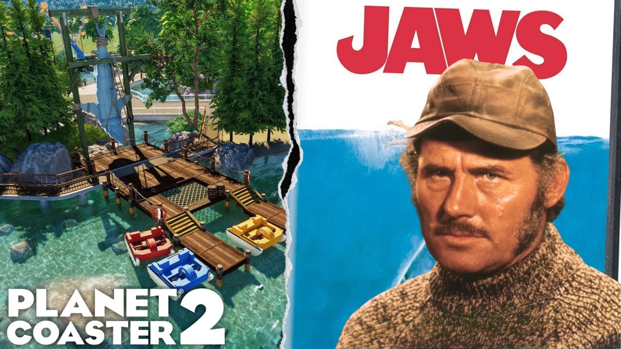 Building Amity Island from Jaws in Planet Coaster 2!
