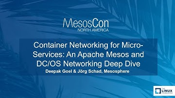 Container Networking for Micro-Services: An Apache Mesos and DC/OS Networking Deep Dive