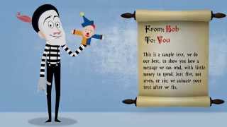 10 Seconds Bob - Animated Messages in 10 seconds.