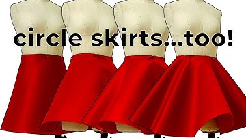 CIRCLE SKIRTS PATTERNMAKING AND CUTTING (UPDATED) | LA MODÉLISTE