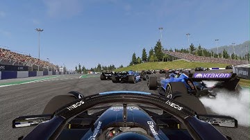 my first RED FLAG in a Multiplayer Race | F1 23