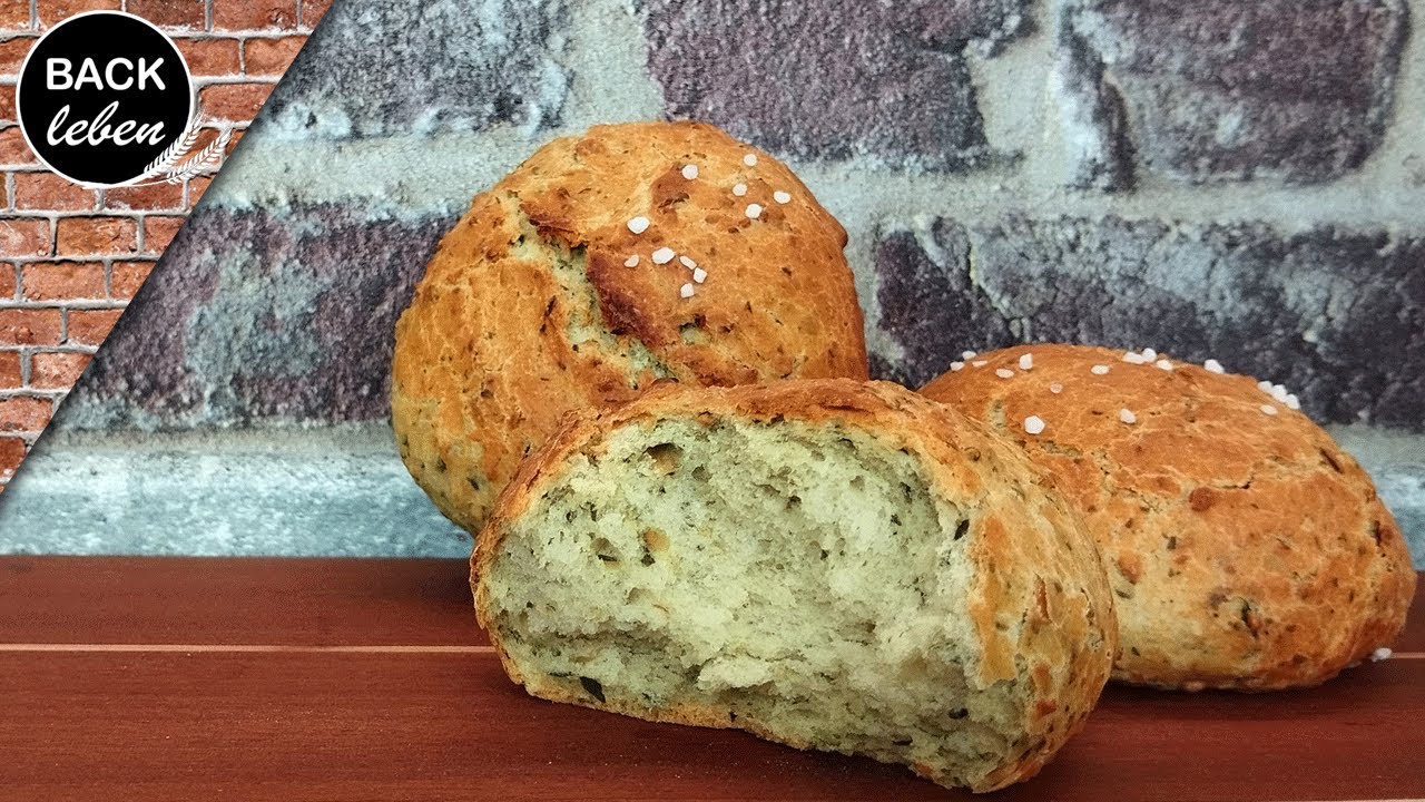 Kürbis Brötchen // Brötchen selber machen // Autolyse-Teig